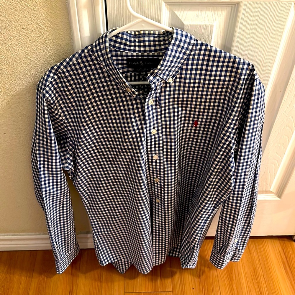 Ralph Lauren shirt, longe sleeve, size M